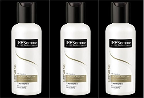 TRESemme Moisture Rich Conditioner 3 Oz Travel Size -Pack of 3-