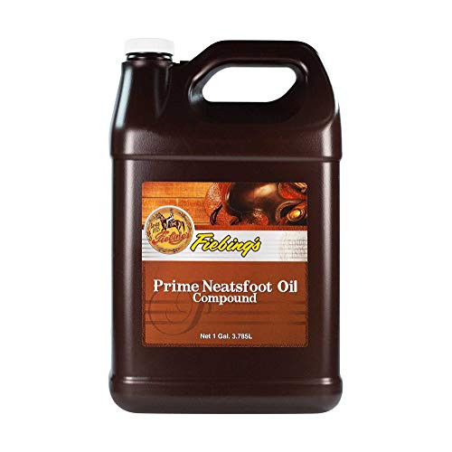 Fiebings Prime Neatsfoot Oil  8 Oz. - Soften  Preserves and Waterproofs Leather