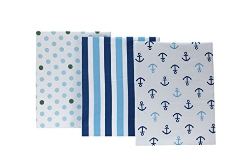 Little Bedding by NoJo Splish Splash 3 Piece Crib Sheets