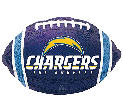 Mayflower Products 17 inch Anagram Nfl Los Angeles Chargers Football Foil Balloon Multicolor Mayflower Products 17 inch Anagram Nfl Los Angeles Chargers Football Foil Balloon Multicolor