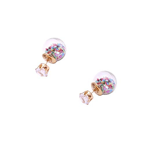 B Jewelry Collection  Confetti  Double Stud Earrings  Multi