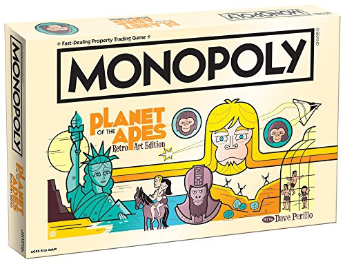 USAopoly MN006-513 Monopoly: Planet of The Apes Board Game, Multicolor
