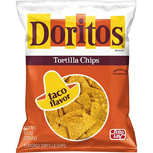 Doritos Flavored Tortilla Chips  Taco  10.5 Ounce