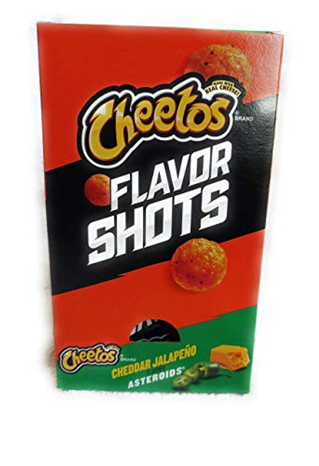 Cheetos Asteroids Flavor Shots Cheddar Jalapeno box of 6