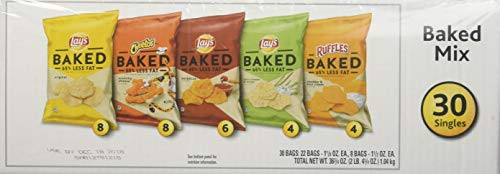 Frito Lay Baked  and  Popped Mix 30 Piece Variety Pack