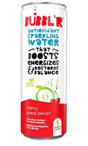 Bubbl r Antioxidant Sparkling Water Cherry Guava Blend r - 12 pack
