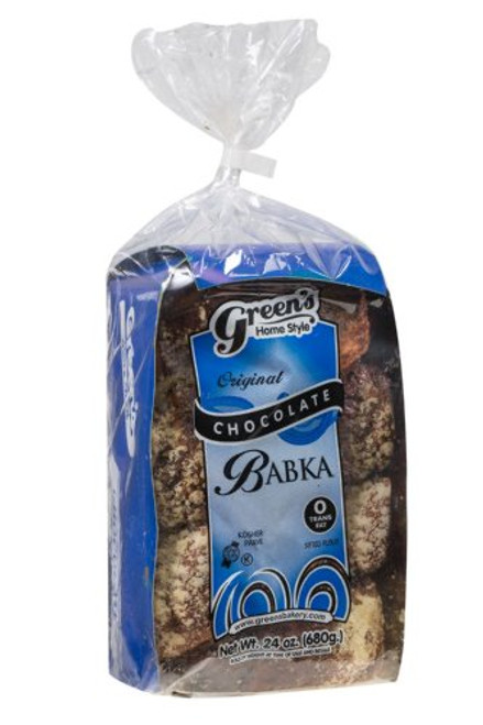 Green s Bakery Kosher Chocolate Babka - 24 oz