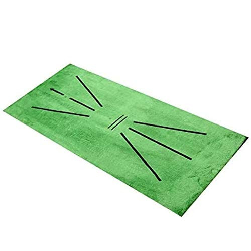 Golf Swing Hitting Mat  Home Indoor Hitting Mat  Thickened Practice Mat  Swing Training Exerciser  Portable and Foldable  A for Beginners