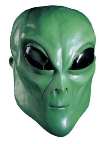 Rubie's Alien Overhead Mask, Green, One Size