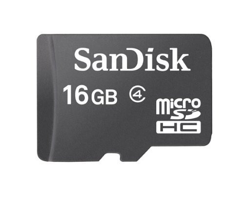 SanDisk 16GB Micro SDHC Memory Card with SD Adapter w USB High Speed SDHC SDXC  and  MicroSDHC MicroSDXC Card Reader