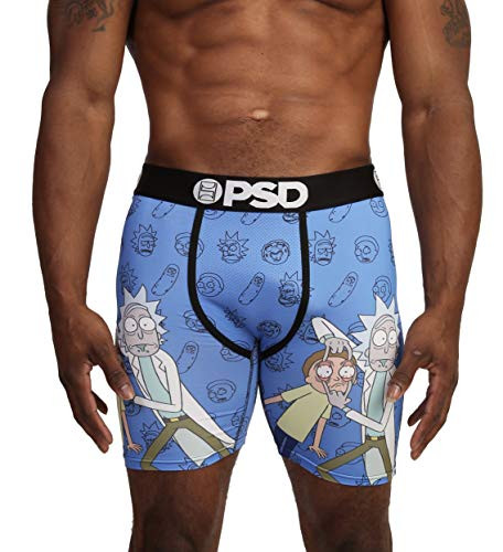 PSD RAM LOOK II Boxer Briefs Compression Underwear for Men -SMALL- Blue