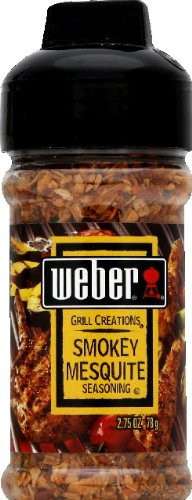 Weber Grill Seasoning Smoky Mesquite  2.75-Ounce -Pack of 6-