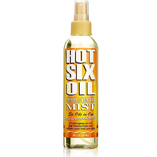 African Royale Hot Six Oil Mist 8 ounce -Pack of 2-