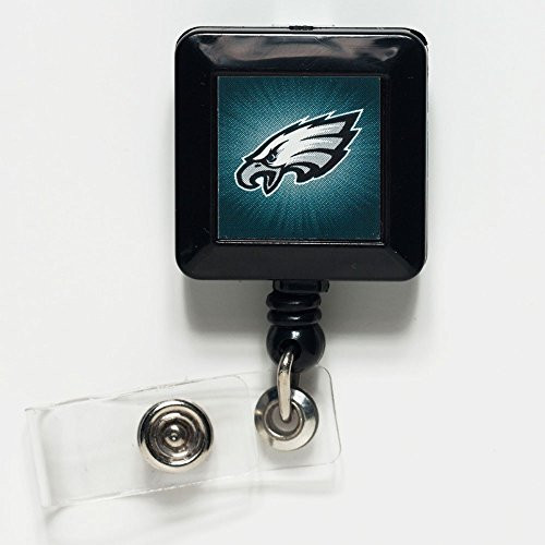 WinCraft NFL Philadelphia Eagles 14115021 Retractable Badge Holder WinCraft NFL Philadelphia Eagles 14115021 Retractable Badge Holder