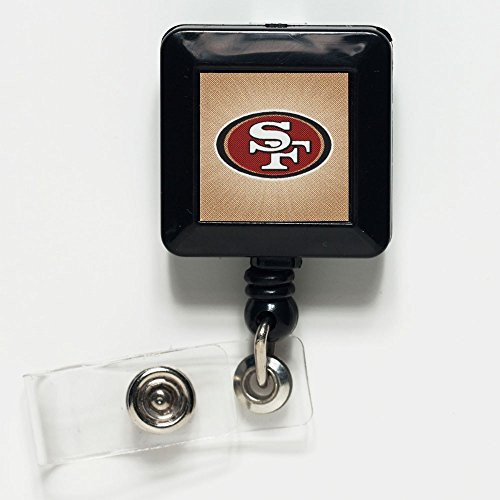WinCraft NFL San Francisco 49ers 14141021 Retractable Badge Holder