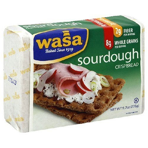 Wasa Sourdough Crispbread  9.7000-Ounce -Pack of 6-