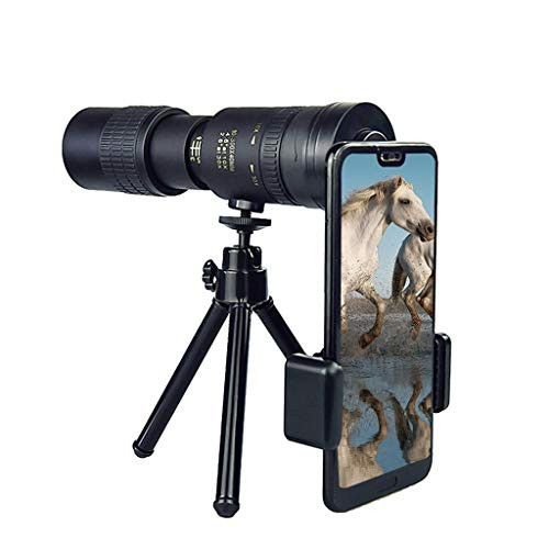 GREFER Refracting Telescope Aperture for Astronomy Beginners Adults Kids Optics Compact and Portable Monocular with Tripod Travel Telescope Space Astronomical Spotting Scope