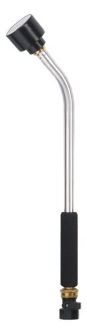 Dramm 12368 Classic Rain Watering Wand 16-Inch Length with 8-Inch Foam Grip  Silver