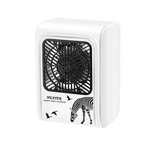 Jasalu Mini Thermal Heater Heater Home Mini Heater Dormitory Desktop Heater Foot Warmer Desktop Small Electric Heater