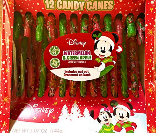 Disney Candy Canes -1- 12CT 5.07 Box Disney Candy Canes -1- 12CT 5.07 Box