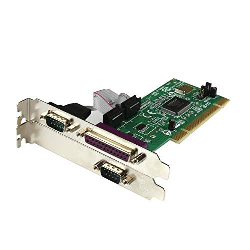 StarTech.com 2S1P PCI Serial Parallel Combo Card with 16550 UART - IEEE 1284 Card - Serial Parallel PCI - PCI Serial Adapter