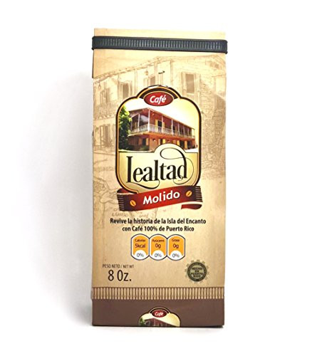 Cafe Lealtad Ground Coffee 100 percent  Arabica Coffee Medium Roast 8 Ounce