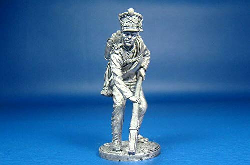 Soldier Handlanger Army Foot Artillery 1809 Year 1 32 Scale Unpainted Tin Figure Napoleonic Wars Handmade Collectible Miniature