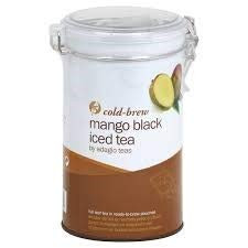 Mango Black Tea Cold Brew Iced Tea Bags - 12 quart sized teabags by Adagio Teas