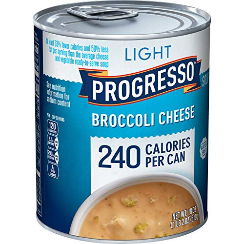 Progresso Light  Broccoli Cheese Soup  Gluten Free  18 oz