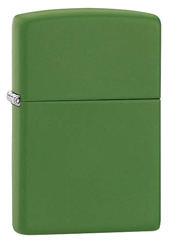 Zippo Moss Green Matte Lighter  No Logo