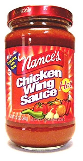 Nance s HOT Chicken Wing Sauce -Pack of 3- 12 oz Jars Nance s HOT Chicken Wing Sauce -Pack of 3- 12 oz Jars