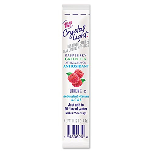 Crystal Light 00362 on the Go  Raspberry Green Tea  .16oz Packets  30 Box