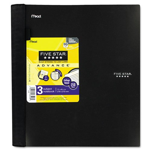 Mead Advance Wirebound Notebook  College Rule  Letter  White  150 Sheets Pad