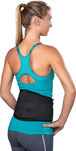 DonJoy ComfortFORM Wrap-Around Back Support Brace, Large (Waist: 34" - 38")
