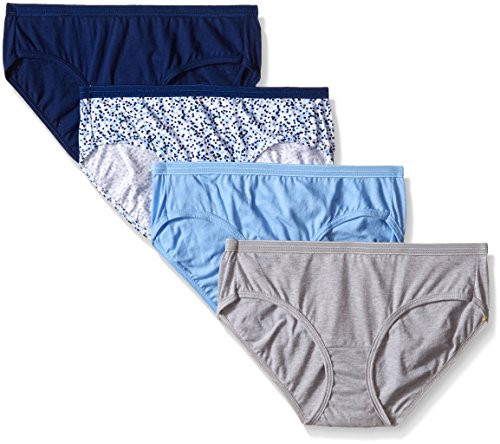 Hanes Women s Sporty Hipster Panty  Assorted C6  6