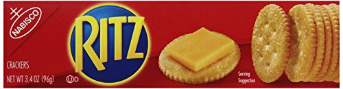 Tj Nabisco Ritz Delicious Buttery Cracker of 3.4 Oz- 6 Packs
