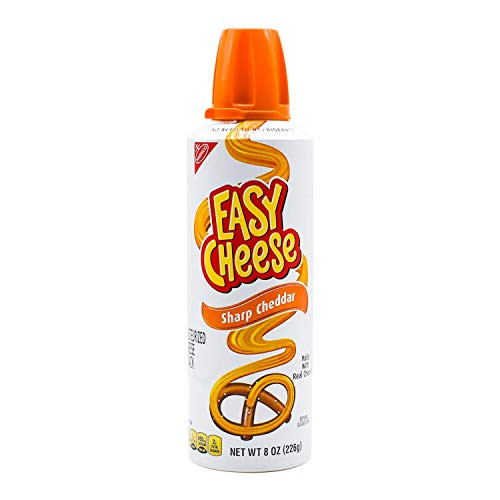 Kraft Easy Cheese Cheese Snack Sharp Cheddar 8-oz
