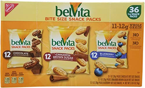 Belvita Snacks Variety Pack Limited Time Offer  36 Ounce -Pack of 36-