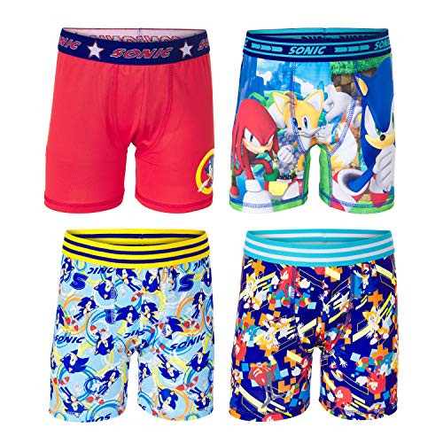 Sonic the Hedgehog Boys  Underwear Multipacks  Sonic 4pk Athletic  10