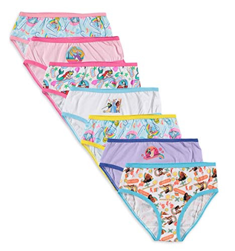 Disney Princess 7 Pack Briefs Panties - 6