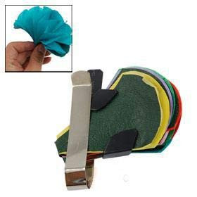 9 Spring Paper Flowers from Fingertips Magic Tricks Empty Hand Appearing Flower Magic