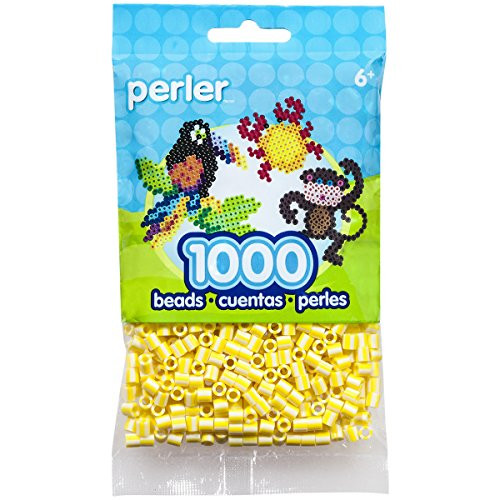 Perler Striped Bead  Buttercream  1000 Pack
