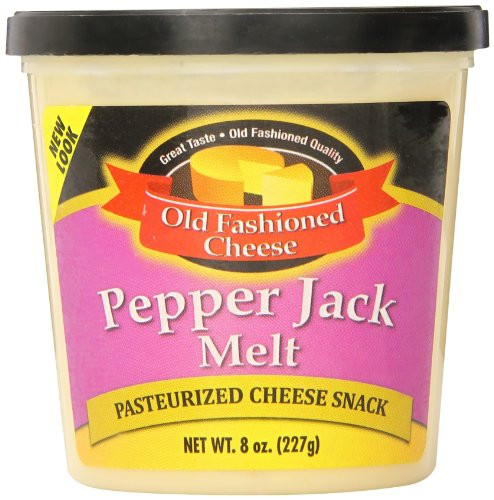 Old Fashioned Cheese Melt  Pepper Jack  8 Ounce -Pack of 12-