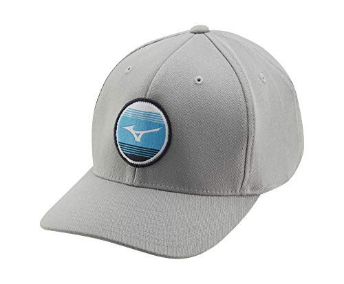 Mizuno 919 Snapback Golf Hat  Light Grey  One Size