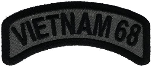 1968 Vietnam Uniform Rocker Patch 3.5 inch IVANP2420y68