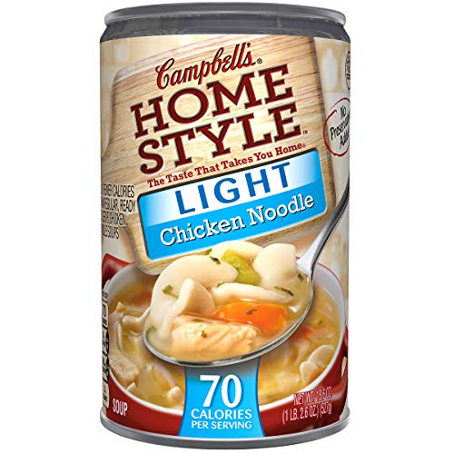 Campbell s Homestyle Light Chicken Noodle Soup 18.6 oz. Campbell s Homestyle Light Chicken Noodle Soup 18.6 oz.