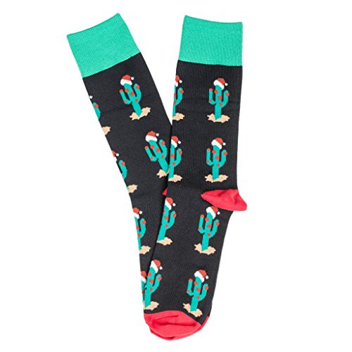 World s Softest Men s 1902 Collection Metro Crew Socks One Size Fits Most -Merry Cactus-