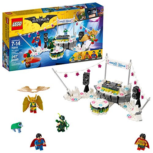 LEGO BATMAN MOVIE DC The Justice League Anniversary Party 70919 Building Kit (267 Piece) LEGO BATMAN MOVIE DC The Justice League Anniversary Party 70919 Building Kit (267 Piece)