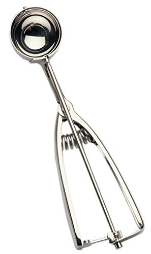 RSVP Endurance Stainless Steel Spring Release Scoop  1-3 4-Inch diameter
