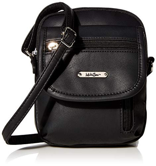 MultiSac Crossbody Bag  Black -Vintage Nappa-